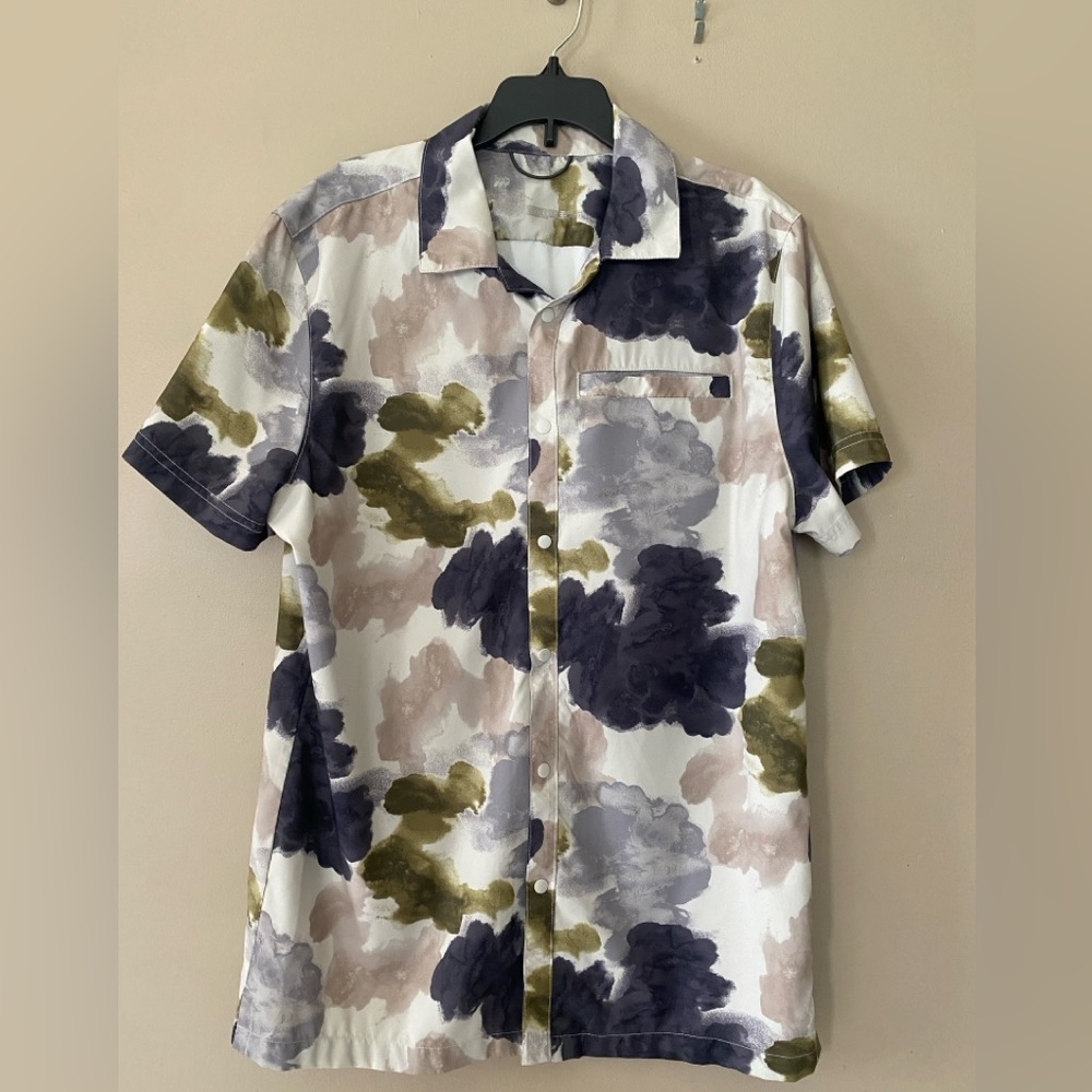 Men's Multicolor Short Sleeve Shirt